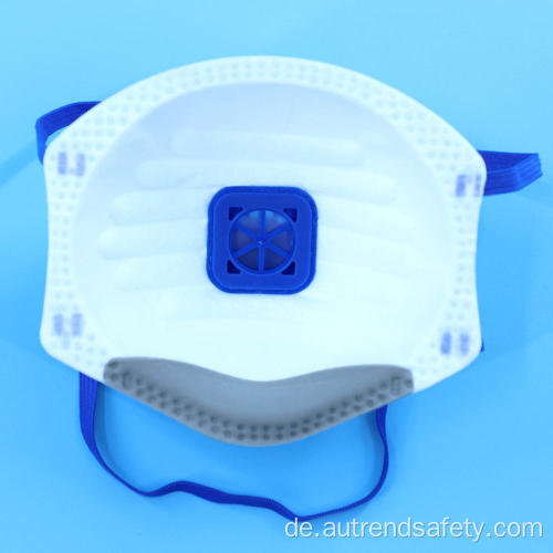 Hochwertige, zugelassene Tassenform-Ventilmaske Staubschutz-Gesichtsmaske